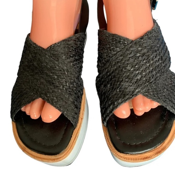 Zara braided sandals Woman size 8.5 - Picture 2 of 9